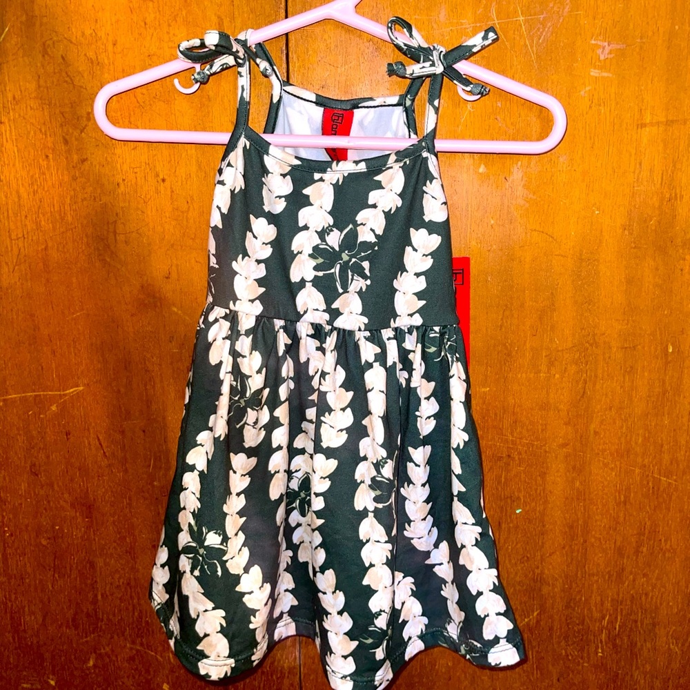 Hawaiian Floral Baby Dress